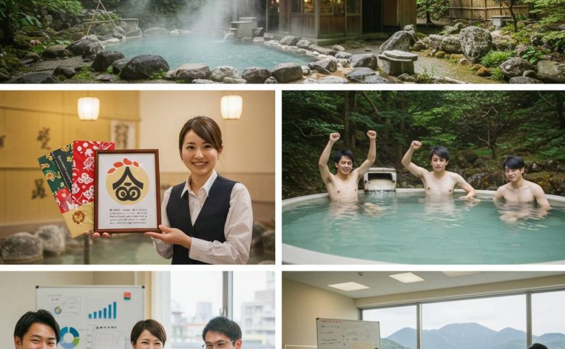 温泉旅行ペア宿泊券で社員のモチベーションが劇的に変わった実例5選