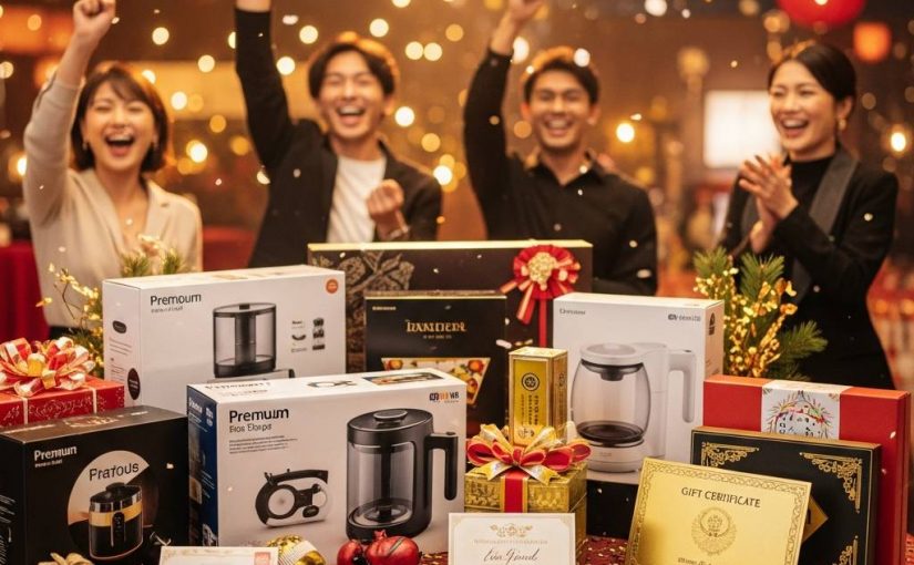 新年会景品はこれで決まり！参加者の満足度が爆上がりするイベント景品10選