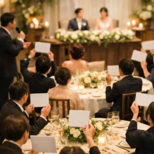 新郎新婦クイズのイメージ