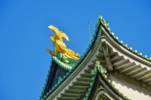 名古屋城の金鯱