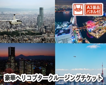 豪華ヘリコプタークルージングチケットのイメージ