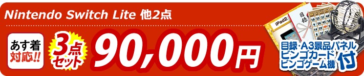 【目玉:Nintendo Switch Lite】3点セット 3点セット 90000円