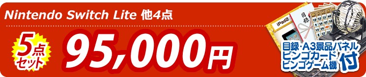 【目玉:Nintendo Switch Lite】5点セット 5点セット 95000円