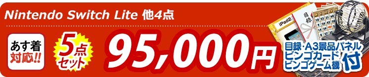 【目玉:Nintendo Switch Lite】5点セット 5点セット 95000円