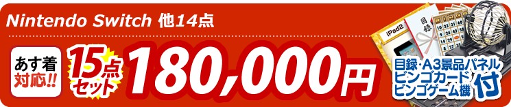 【目玉:Nintendo Switch】15点セット 15点セット 180000円