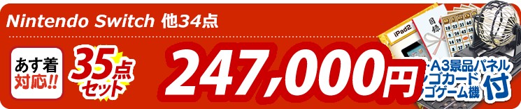 【目玉:Nintendo Switch】35点セット 35点セット 247000円