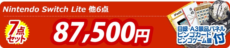 【目玉:Nintendo Switch Lite】7点セット 7点セット 87500円