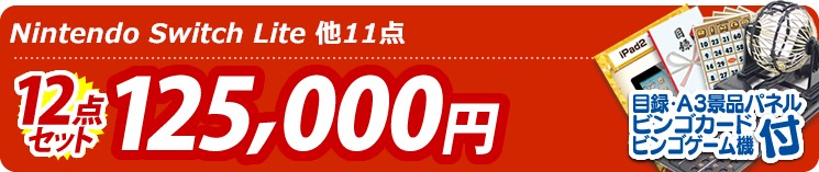 【目玉:Nintendo Switch Lite】12点セット 12点セット 125000円